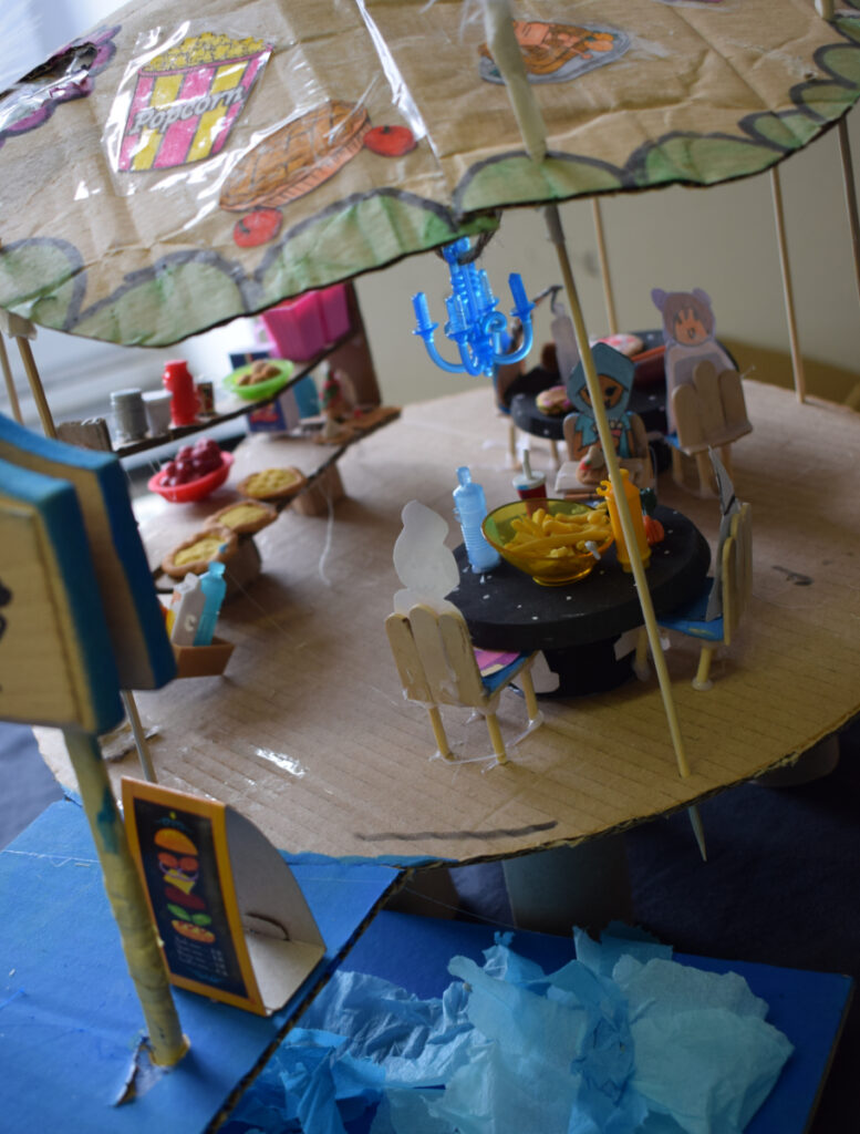 maquette d'un kiosque