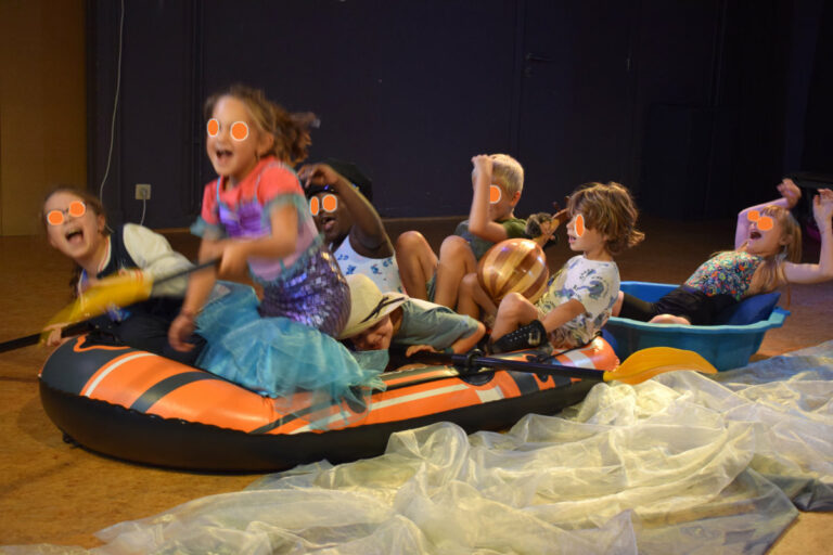 du rafting au théâtre, avec de très gros remous !