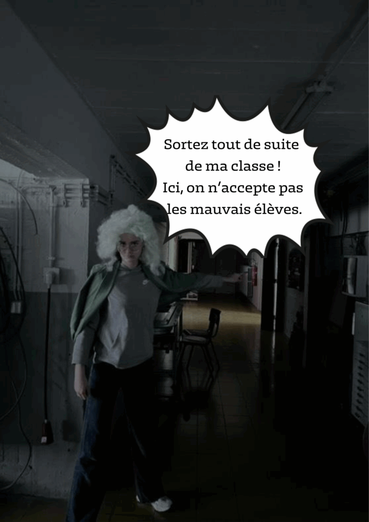 La prof exclu les élèves en échec