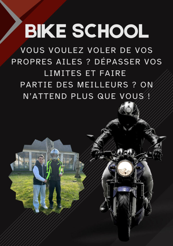 N'attendez plus, venez à Bike School et devenez le meilleur !