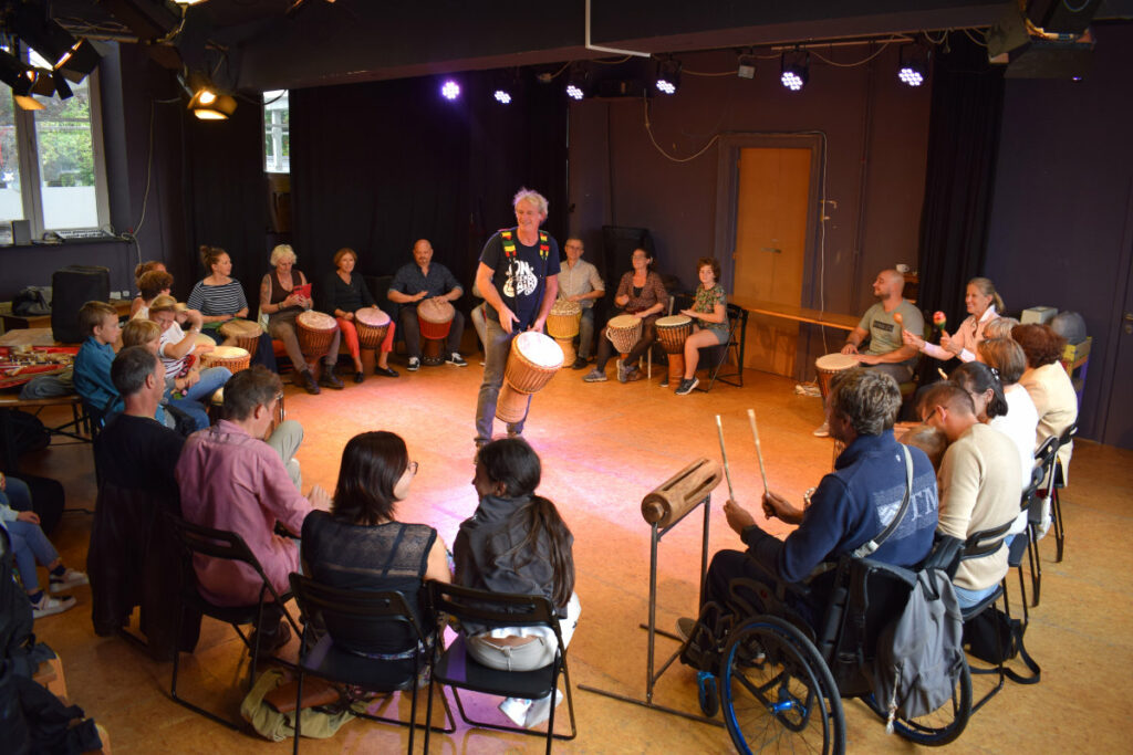 atelier de percussions