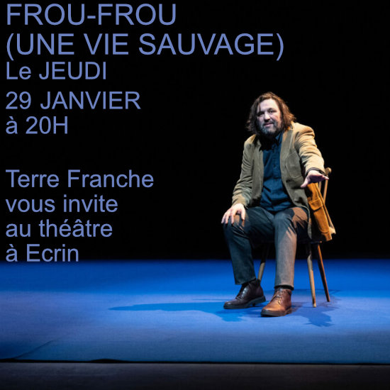 Terre Franche vous ninvite au théâtre le 29 janvier