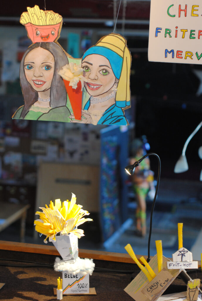 les frites pour défier les statistiques de masses corporelles