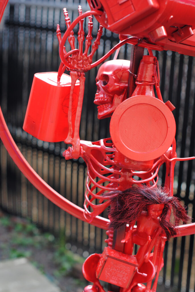 accumulation d'objets en rouge