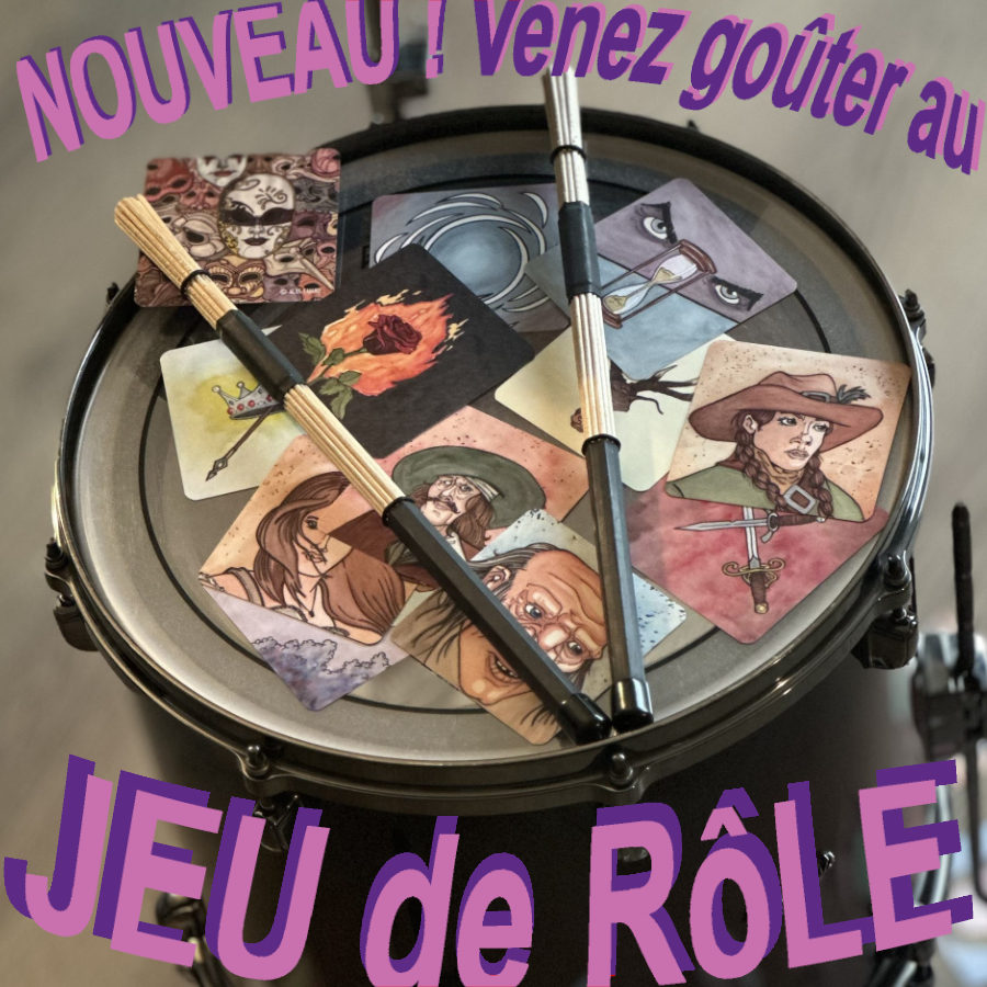 caisse claire faisant vibrer les cartes des avatars